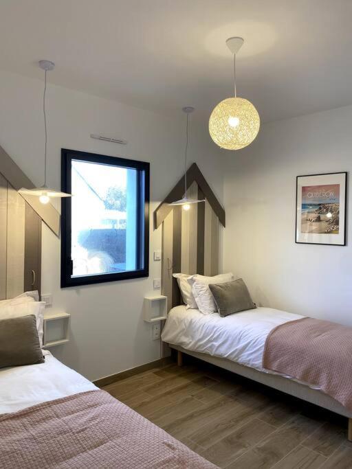 La Cabane De La Plage Quiberon Eksteriør billede